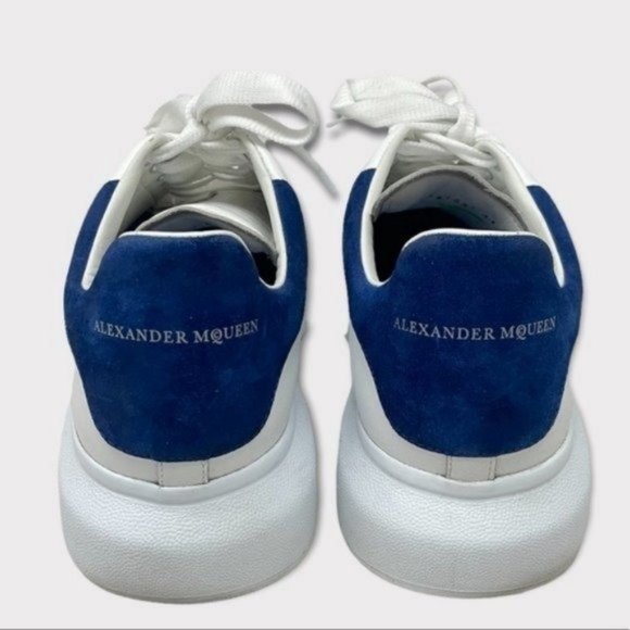 ALEXANDER MCQUEEN Oversized raised-sole leather trainer Sneakers Men’s Size 11 - Picture 2 of 8